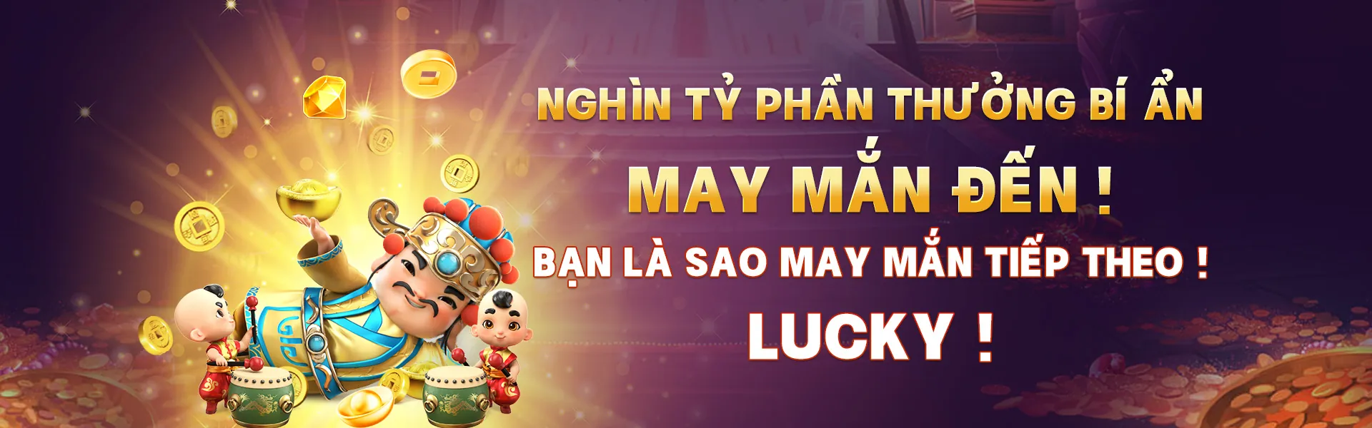 Sân vận động với ánh đèn rực rỡ và logo luckywin link mới